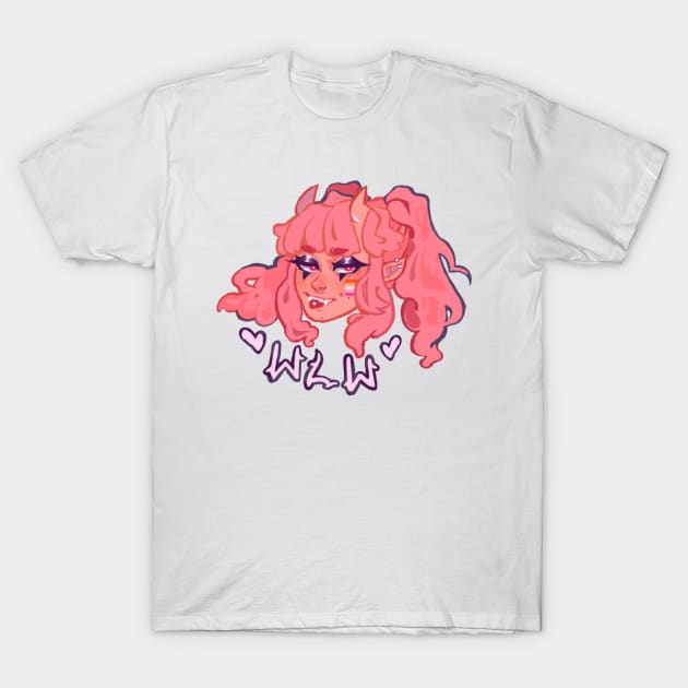 Colette Lesbian WLW T-Shirt by Logistic Worms